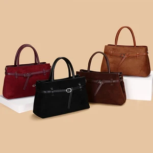 Factory Wholesale Simple Large-Capacity Waterproof Women's Shoulder Handheld Tote Bag 2026 New Hand Messenger Bags