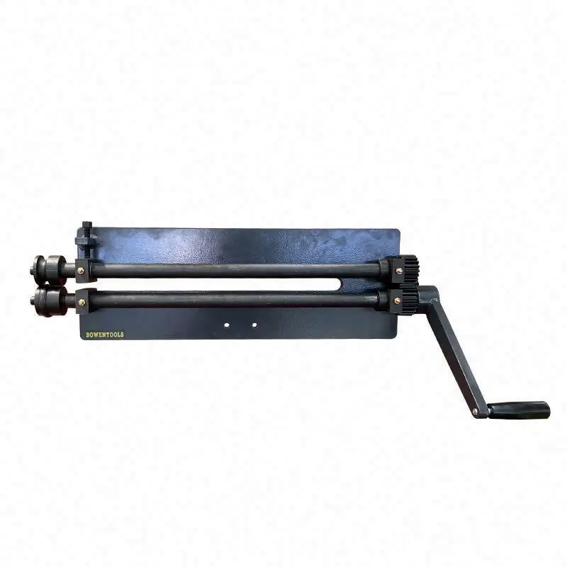 TEBAK RM18 Rotary Machine Metal Plate Rotary Machines 18Ga Mild Steel Plate Hand Bead Roller Machine Mild Steel Plate