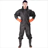 Wader da pesca nero 0.75mm con guanti