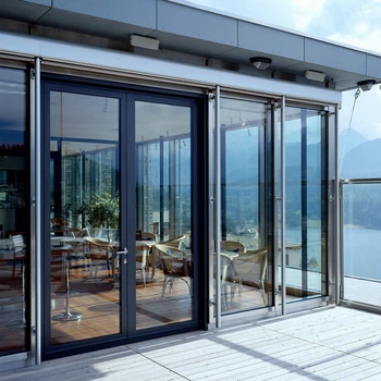 hot selling products 2024 Exterior Aluminium Casement French Door Glass Double Panel Aluminum Swing Doors