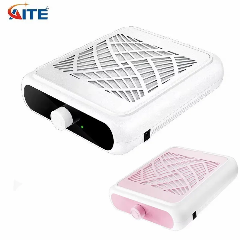 4000rpm Strong Suction Manicure Desktop Nail Vacuum Cleaner Portable Brushless Table Turbo Nail Dust Collector for Salon