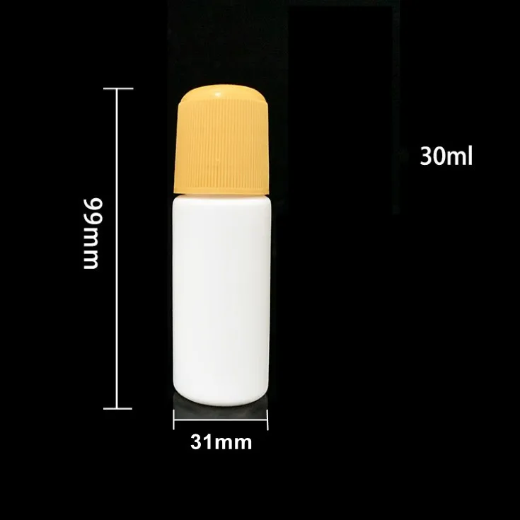 1oz Empty Dauber Bottle Plastic 30ml Top Sponge Applicator Bottle For