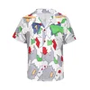 Stranger Things white floral shirt
