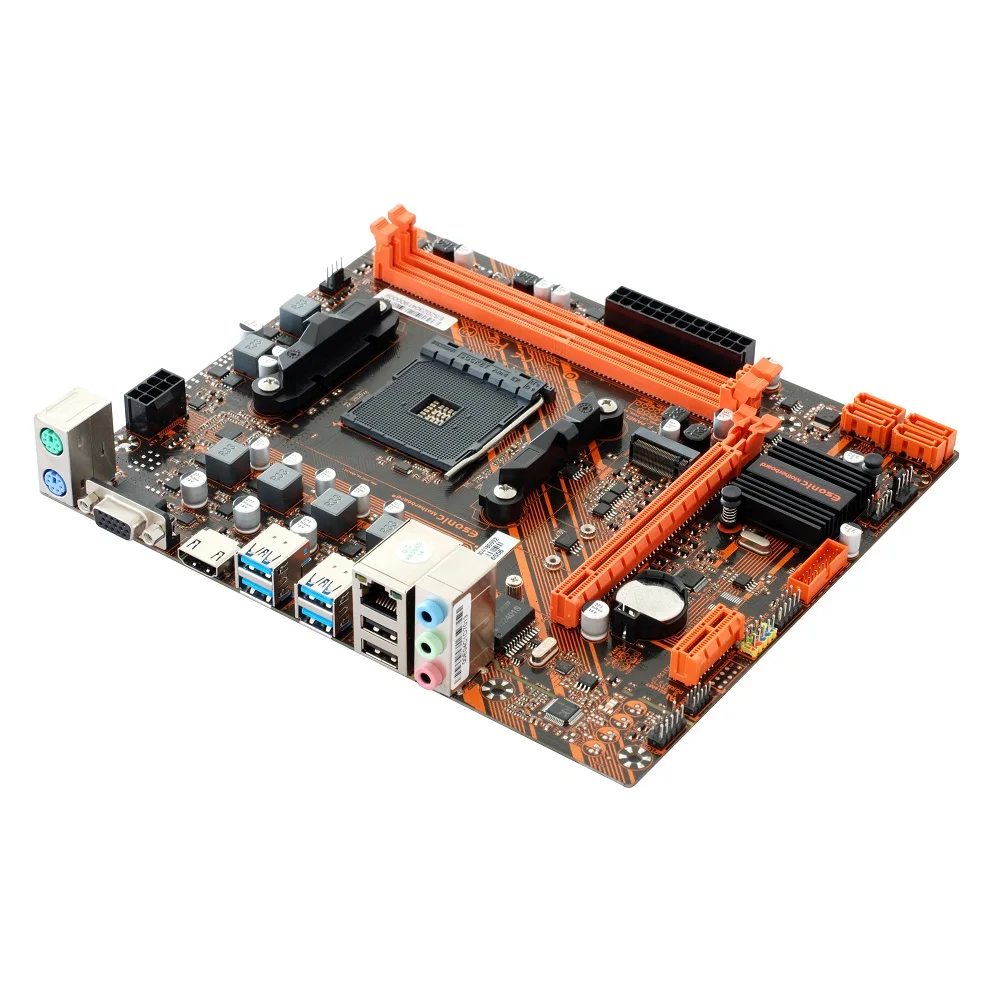 ESONIC AMD Motherboard  A320 AM4 A320 Desktop Motherboards
