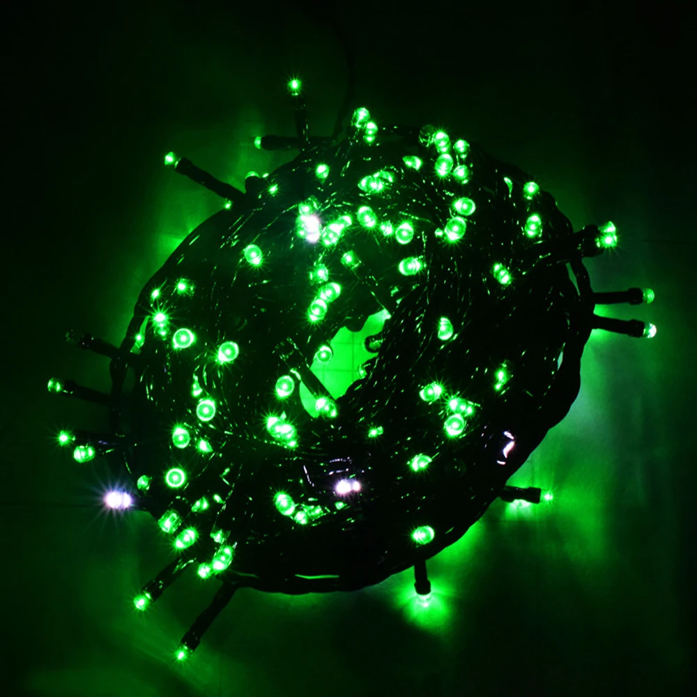 200 LED Fairy String Lights Twinkling Christmas Light Flash EU Plug in for  Indoor Outdoor Christmas Garden Wedding Decoration, image size:1000x1000