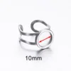 Couleur acier intérieur 10mm rond