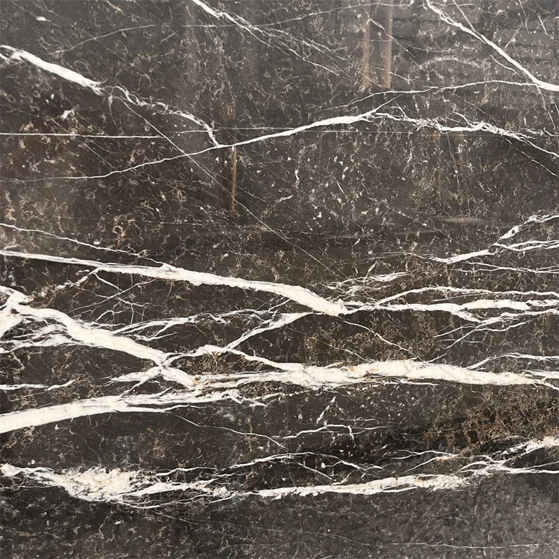 product factory price eiffel black marble with gold veins slab for interior wall and floor design black marble countertop-2