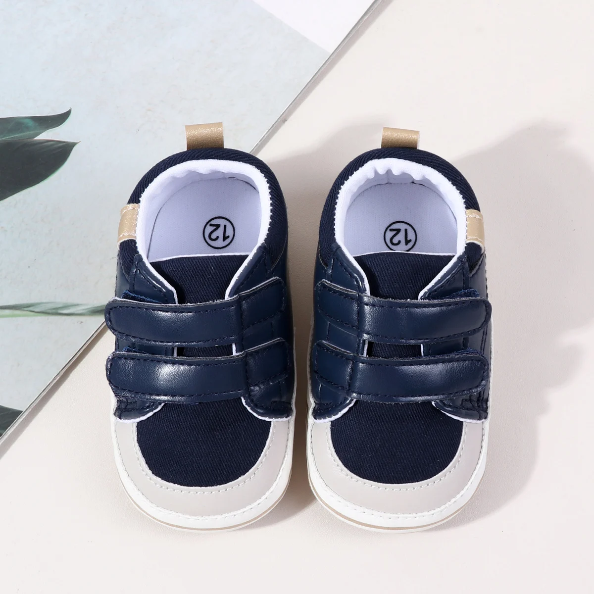 Wholesale Canvas Anti-slip Toddler Baby Boy Casual Shoes factory