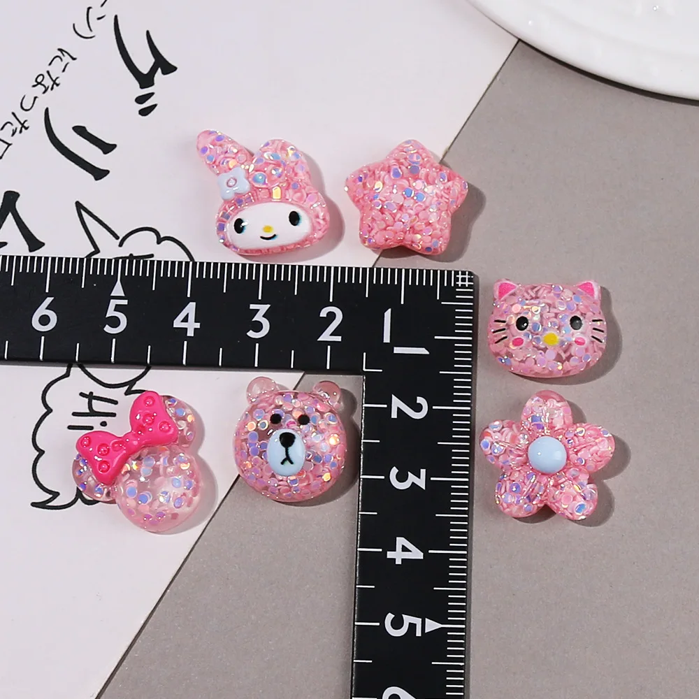 kawaii nail charms cute star flower