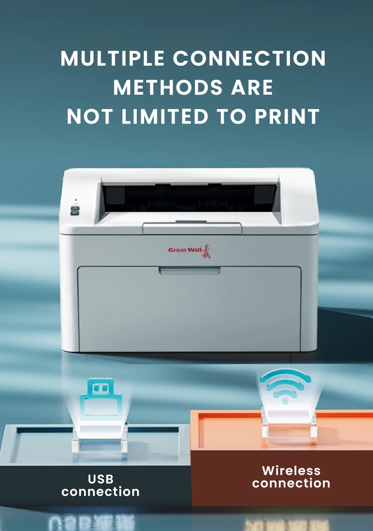 A3 A4 Laser Color Printer with White Toner - Deep Cleaning