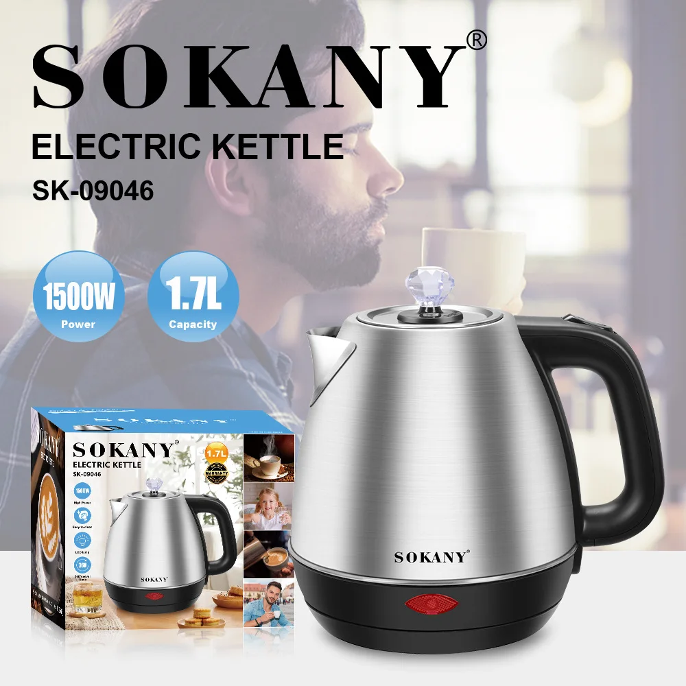 Ketel Listrik Litre Stainless Steel Electric Kettle Ketel Listrik