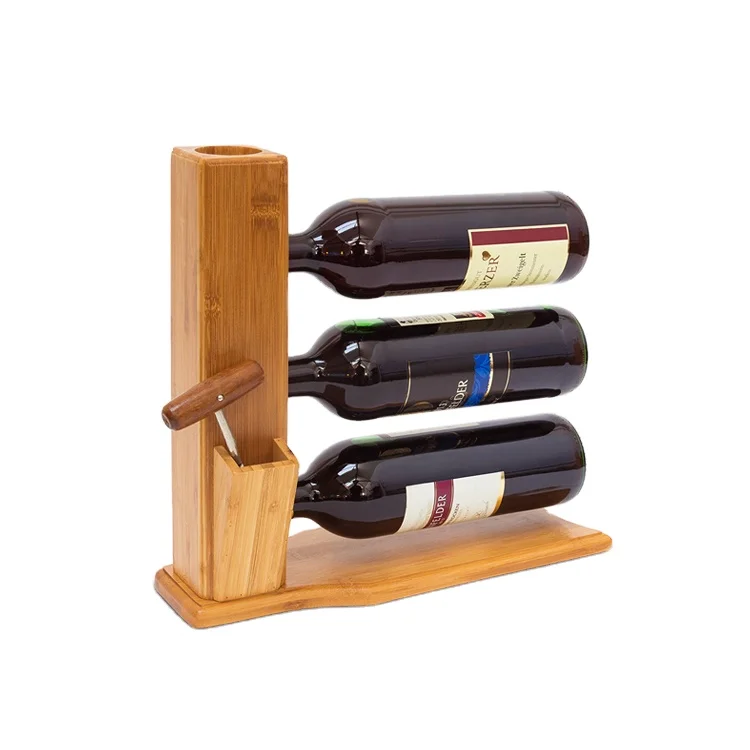 free standing bottle rack