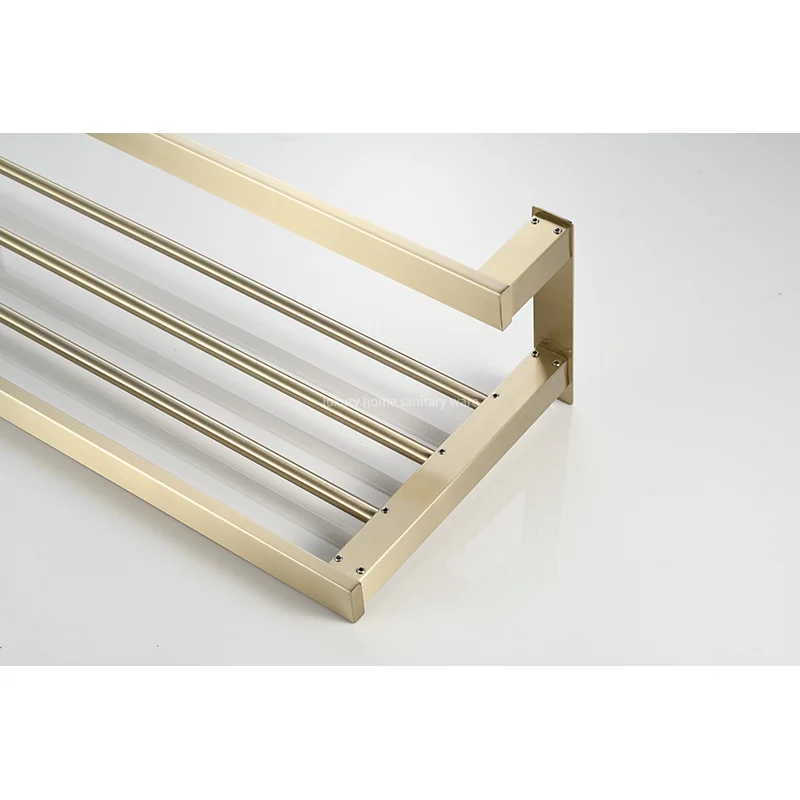 product best selling bathroom accessories wall mounted non perforated multifunctional towel rack storage rack-6