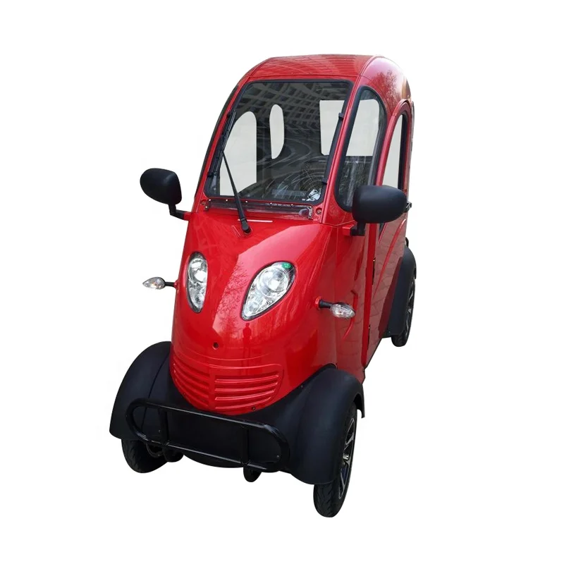 EEC Adult Mini Electric Mobility Scooters 4 Wheel 2 Seater Cars for Sale in Europe
