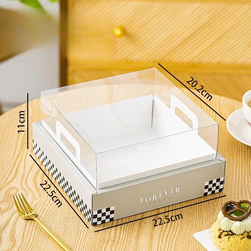 Bespoke Dessert 4 Holes French Afternoon Tea Packaging Boxes