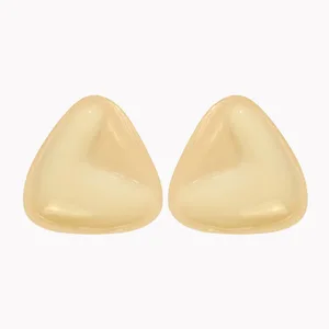 Double-sided Adhesive Triangular Invisible Breathable Thickened Seamless Breast Pads for Women