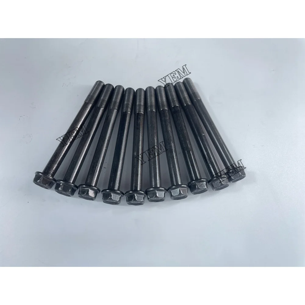 For Kubota V3307 Cylinder Head Screw 1G772-0345 OEM Engine Parts