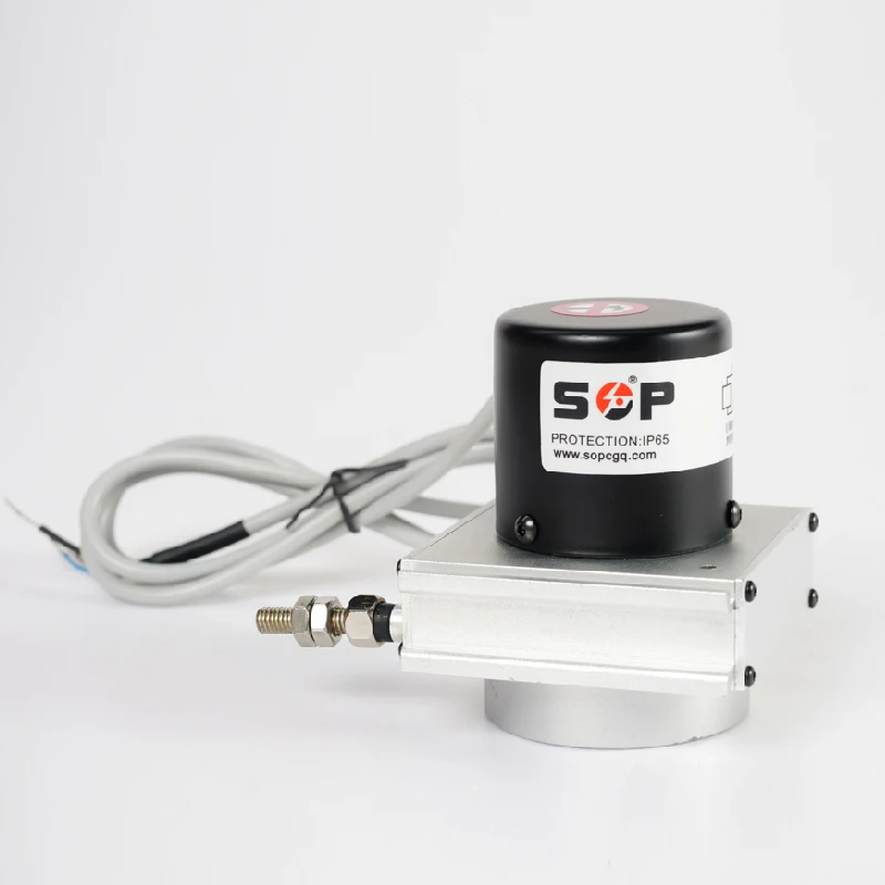 6000mm Current Output String Potentiometer Wire Rope Sensor for Packaging Machinery