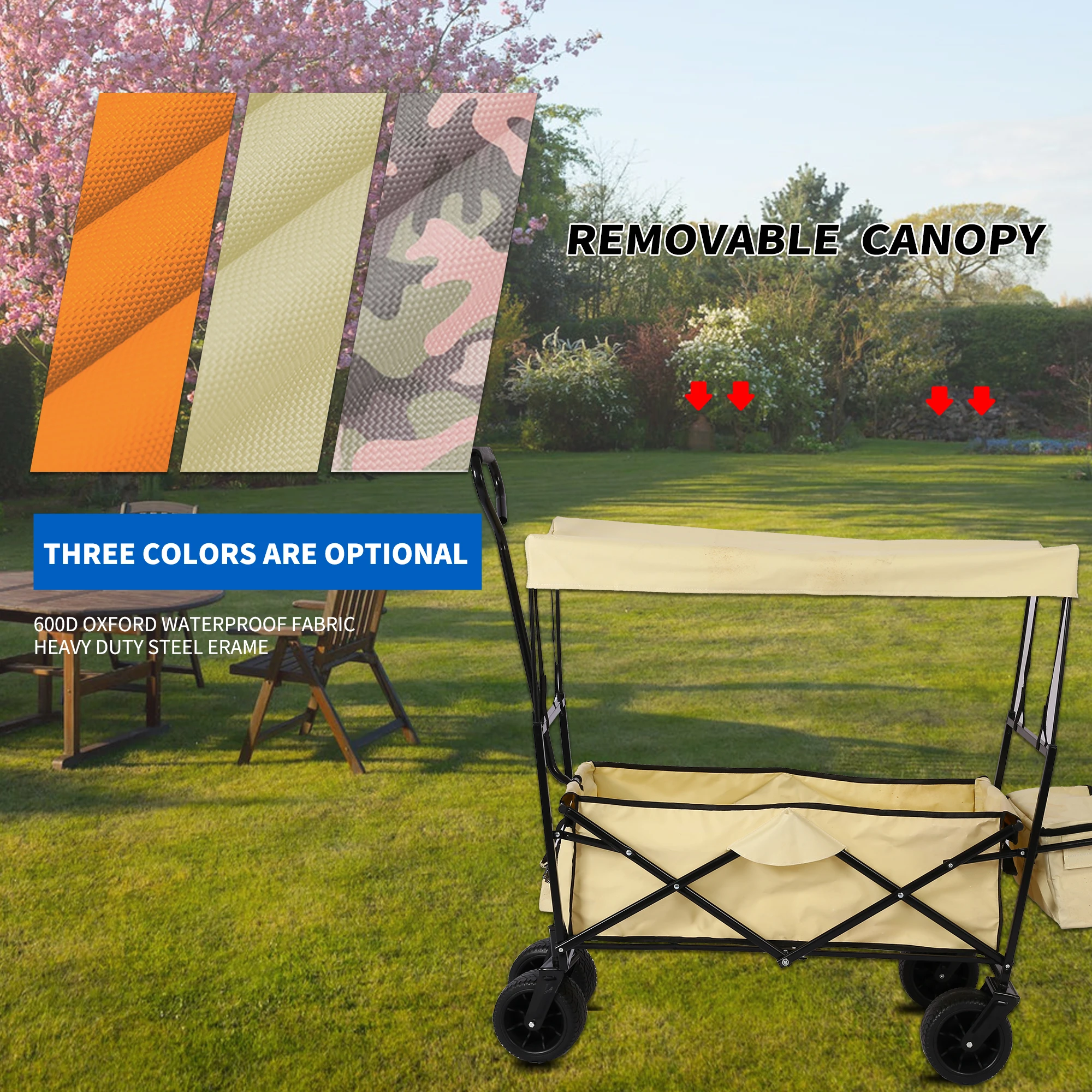 Double Decker Collapsible Folding Wagon Cart For Kids Buy Quest