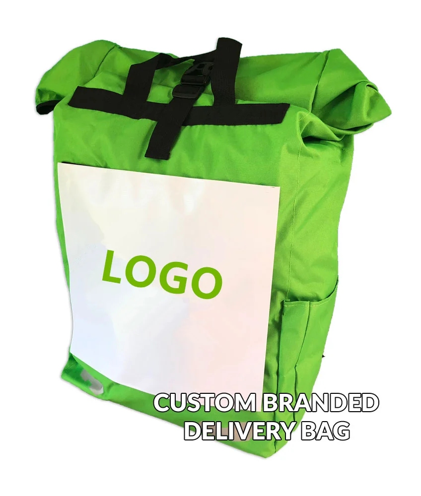 ROLL TOP BACKPACK INSULATED FOOD DELIVERY BAGS and CATERING BAGS