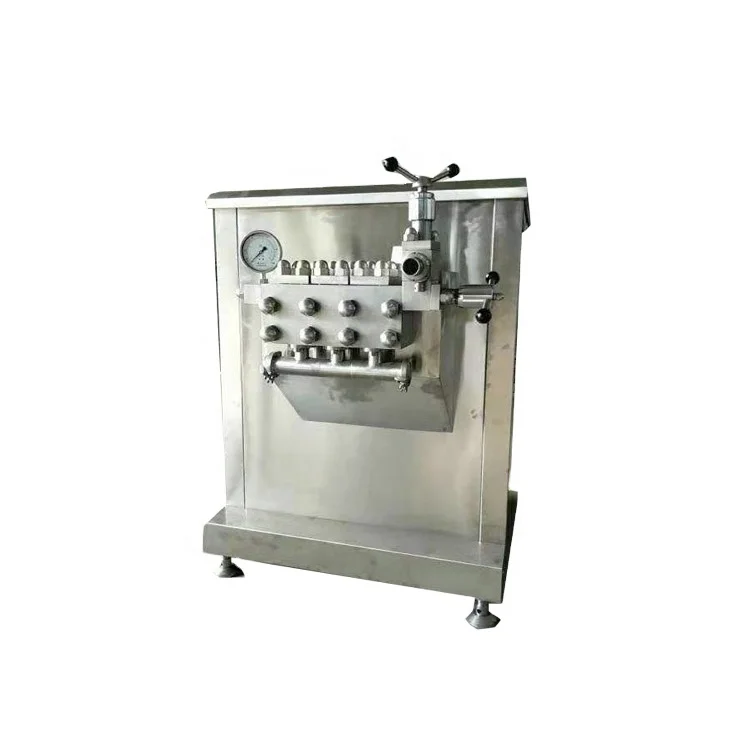 Homogenizer Machine for Ice Cream High Pressure Milk Homogenizer
