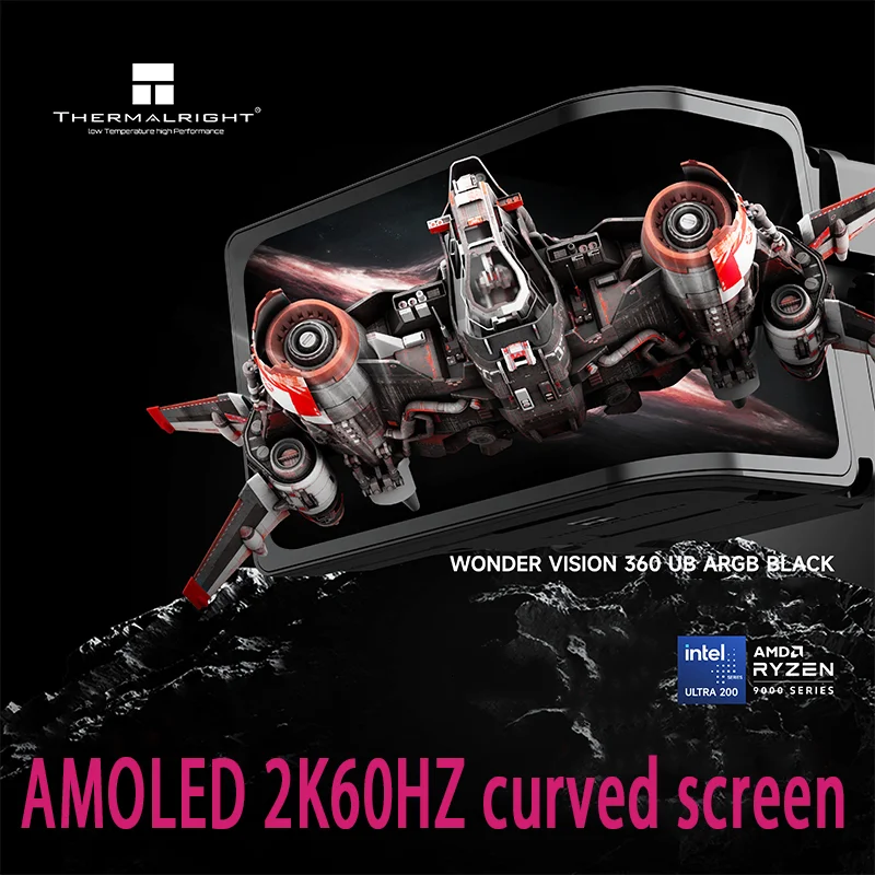 Thermalright WONDER VISION 360 UB ARGB Black - Efficient Cooling