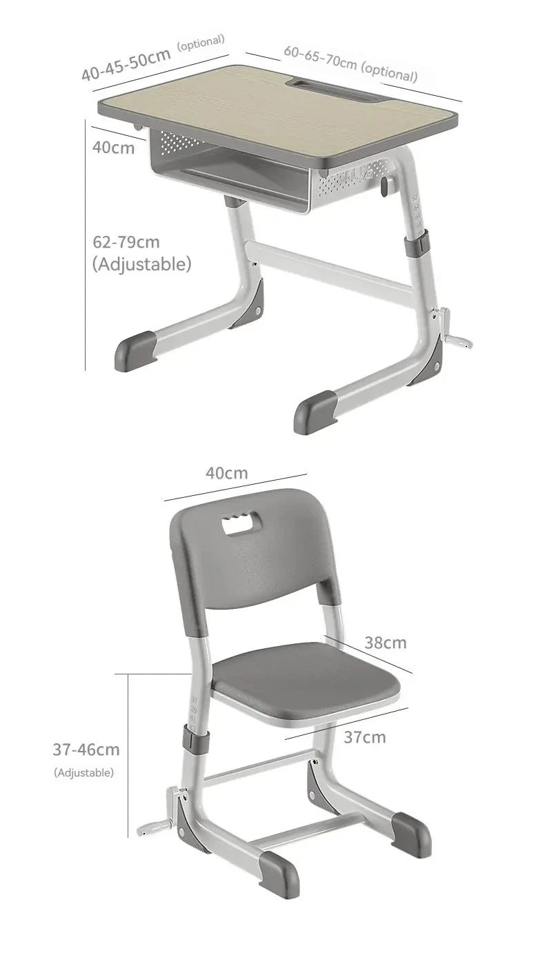 Complete School Classroom Desk And Chair Set Enhanced Learning Comfort ...