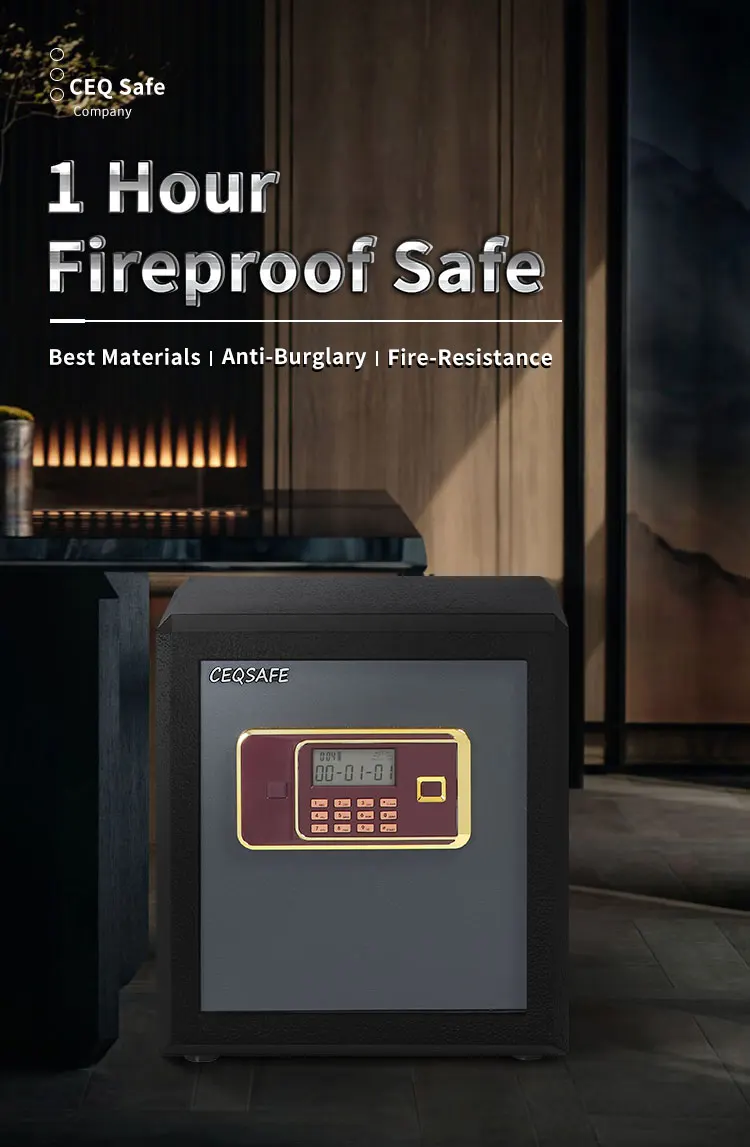 CEQSAFE Electronic Lock Fire Resistant Safes Office Fireproof Safe Boxes supplier