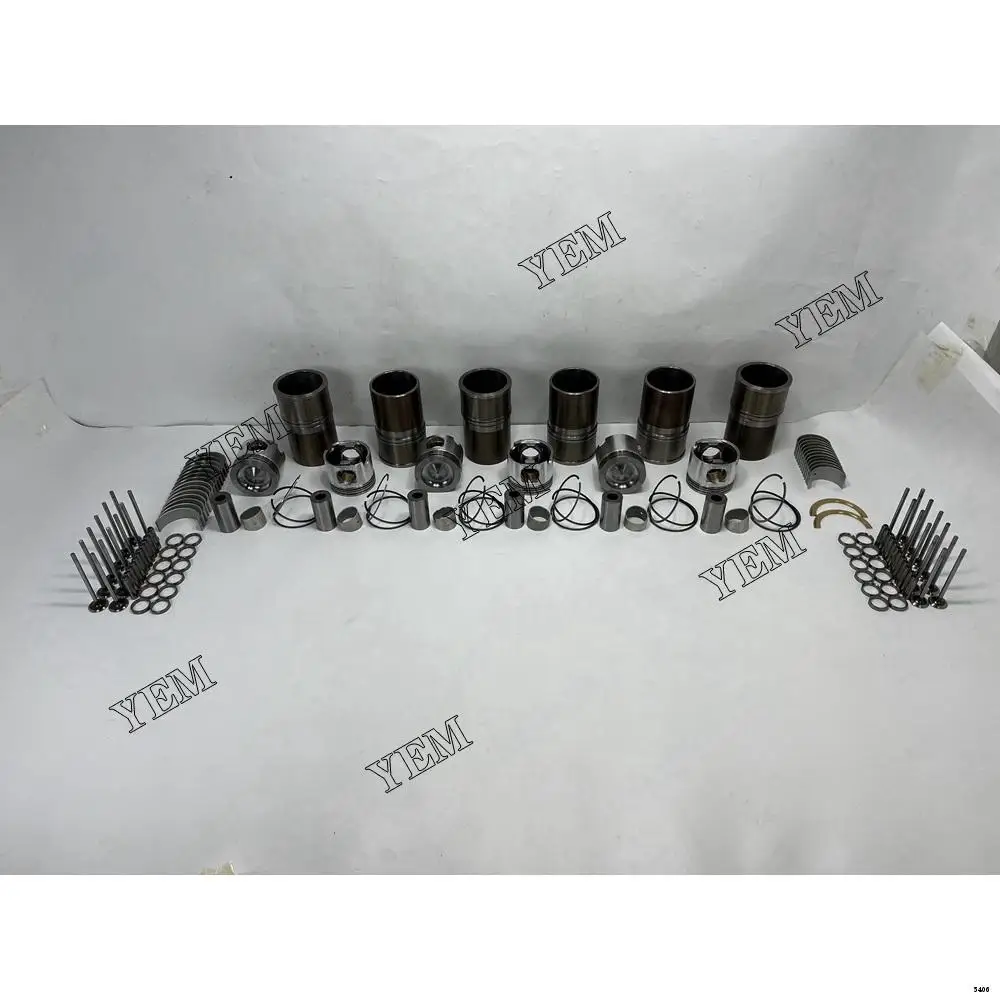 High-Performance C12 Overhaul Kit With Cylinder Piston Rings Liner Bearings for Caterpillar