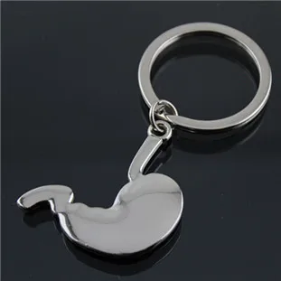 Promotion Metal Lung Keychain Organ Keyring Stomach