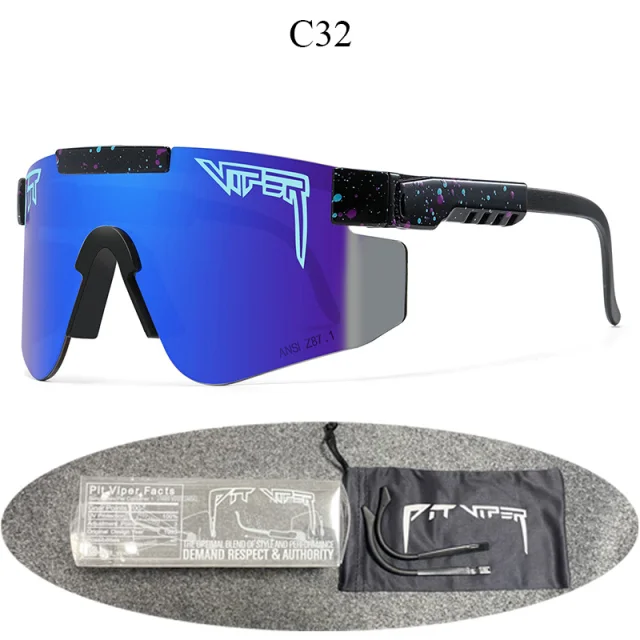 2022 Pit Viper Brand Face Shield Sunglasses Men Ansi Z87 1 Enhance Lens