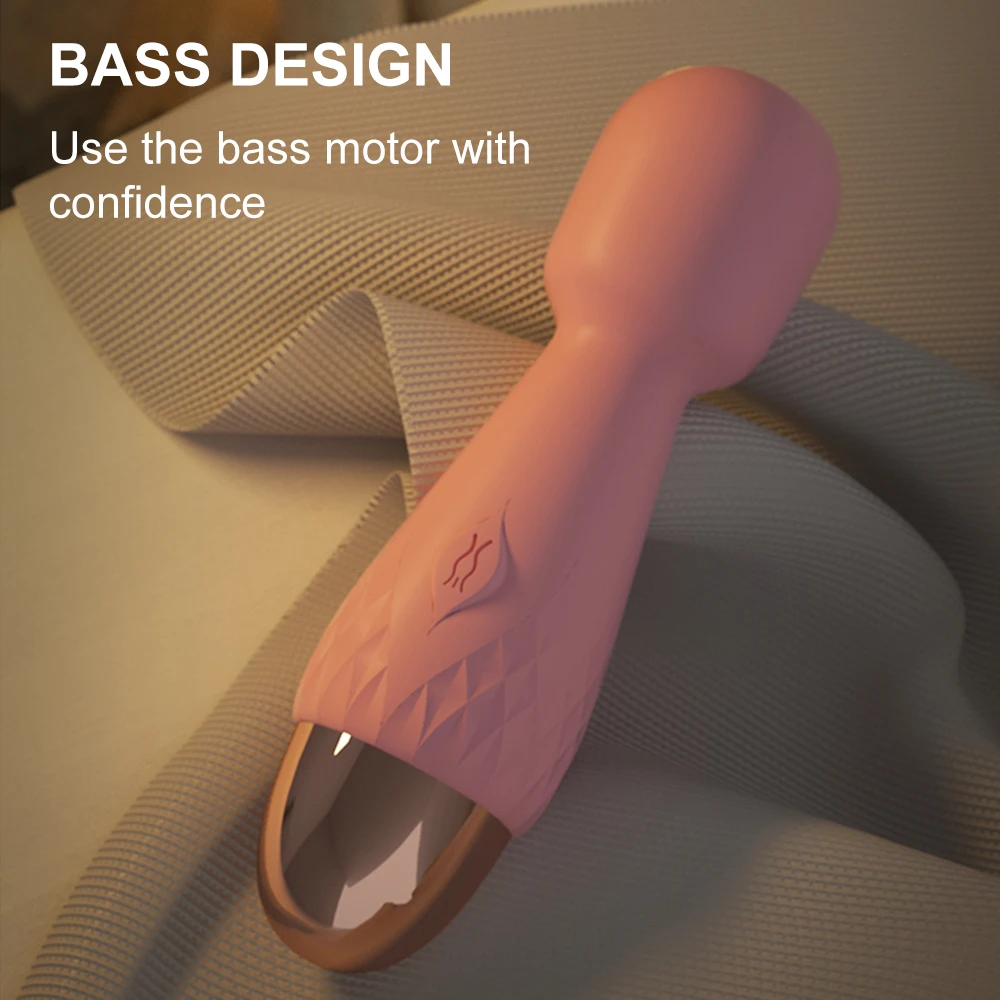 10 Modes Strong Vibration Mini Vibrator Magic Stick USB Charging Massager Clitoris G-Spot Vibrators Sex Toy for Women Adults 18