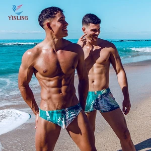 Custom Design Men Swimwear Sexy Male Swimming Briefs Mens Swim Briefs Low Rise Bikini