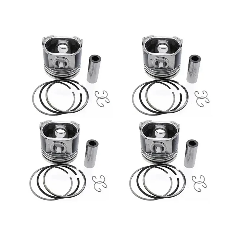 Piston Kit YM129002-22090 YM129002-22910 for Yanmar Engine 4TNE84 for Komatsu 4D84E