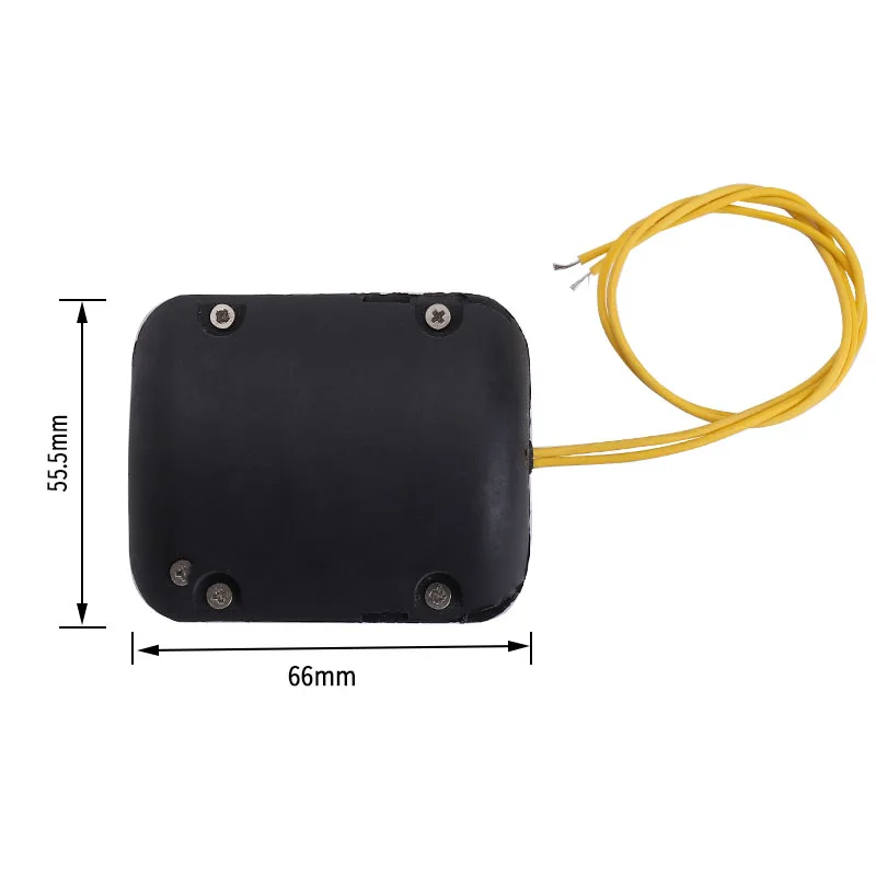 280 Flat Black Shell DC Vibration Massager Strong Magnetic Brush Micro Motor