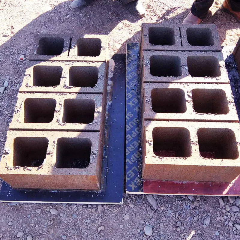 Movable Block Moulder Engines Cement 500 Small Scale Concrete Mini