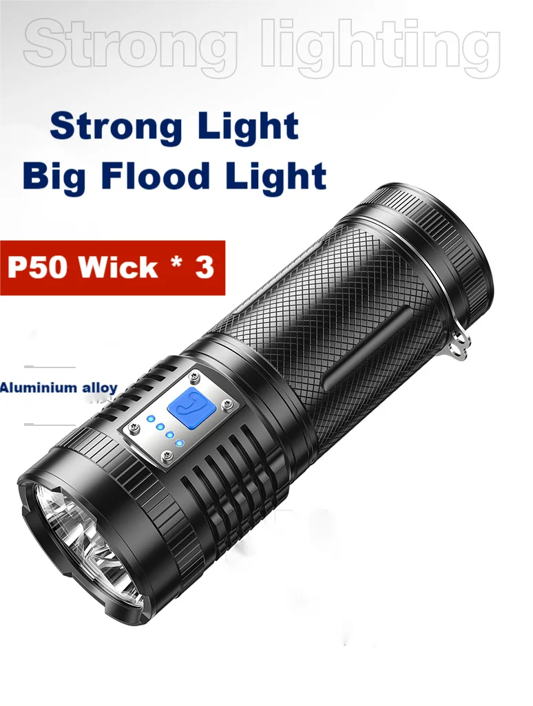 Most Powerful Led Diving Flashlight 2000 Lumens 3 X T6 Diving Led