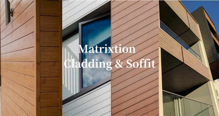 Matrix Cladding Layouts Matrixtion Modern Black: Streamlined Siding & Cladding Panels With ...