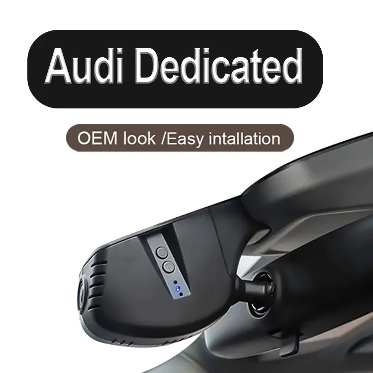 Acarcam OEM Style Hidden Wifi GPS Dash Cam Front and Rear 4K for Audi