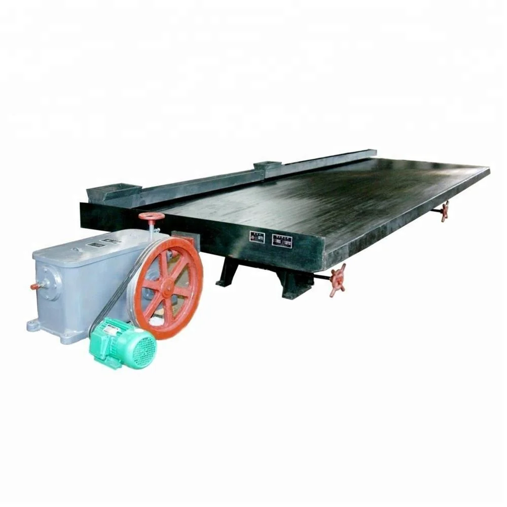 Lab shaker table for gold coltan wolfram tin ore concentrating shaking