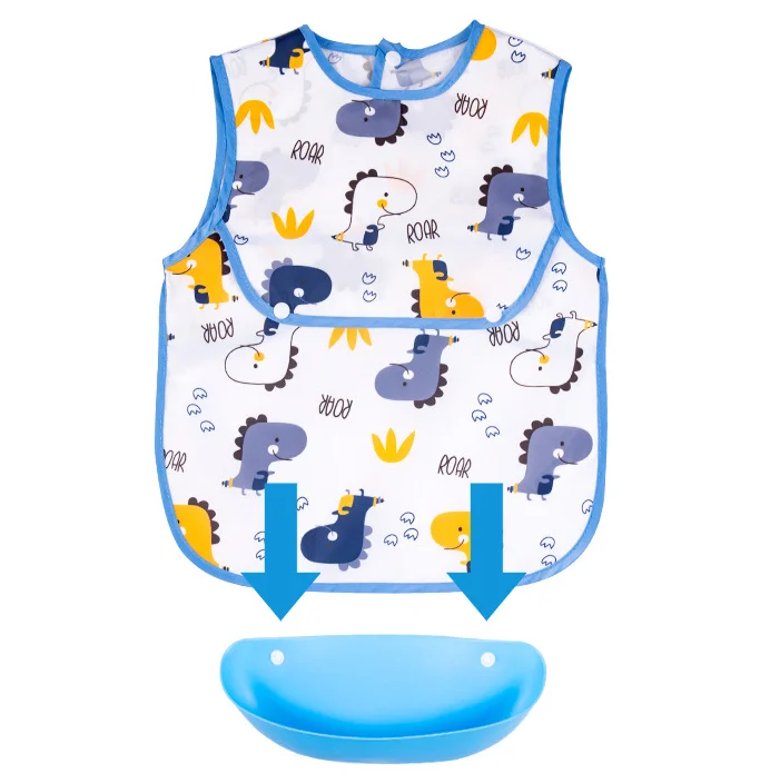 baby Detachable Bibs Anti-dirty waterproof factory