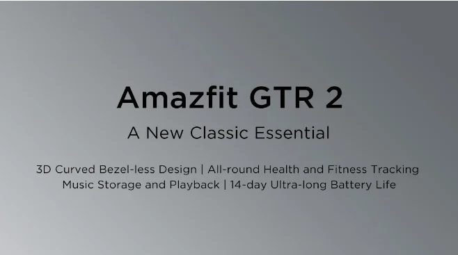 amazfit gtr 2 bateria