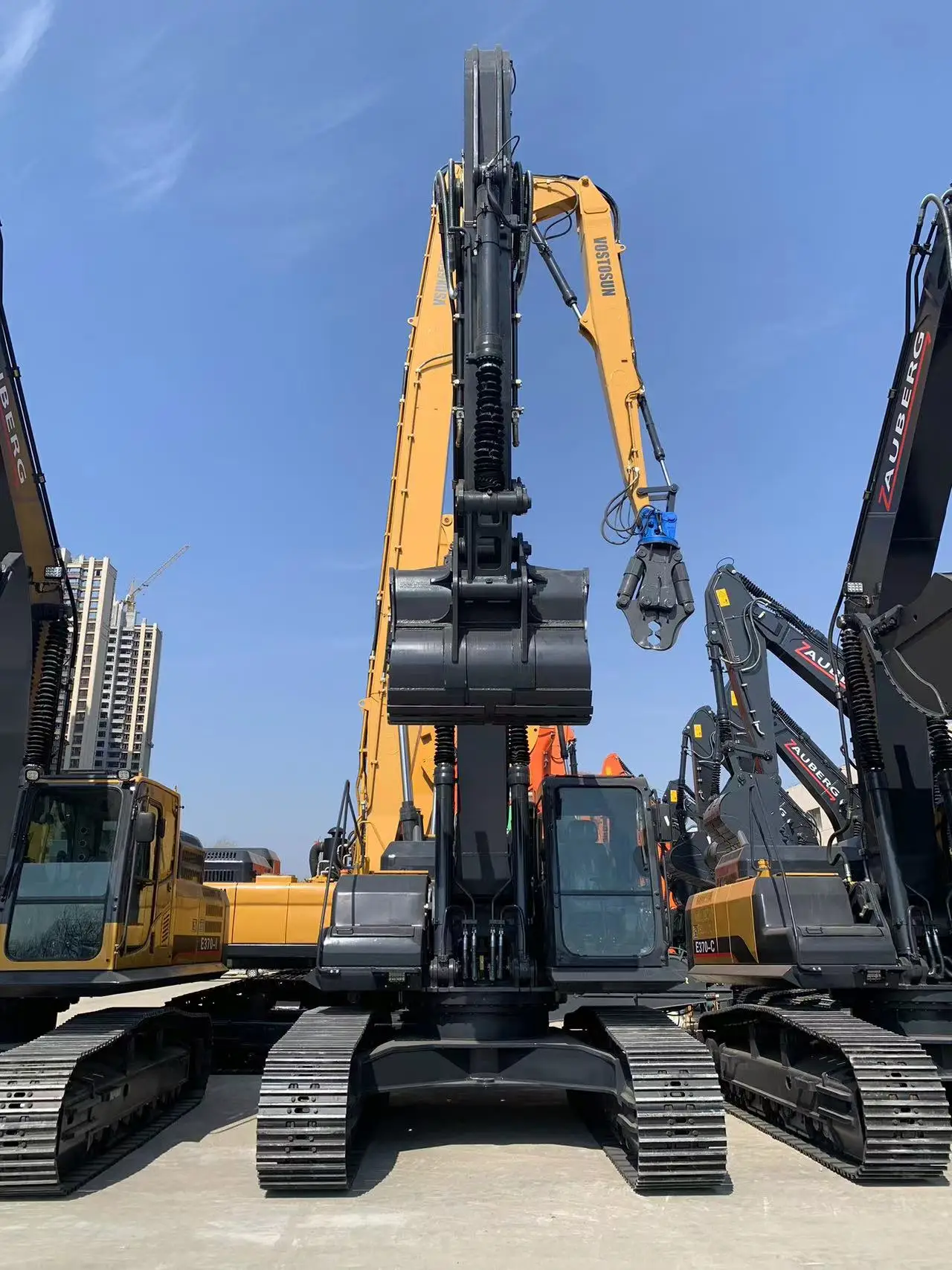 22ton Hydraulic Shear Excavator Steel Shear Concrete Shear For