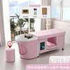 Shampoo bed + water circulation + water heater