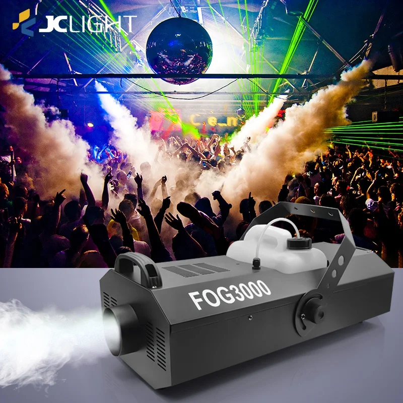 3000W Electric Metal Stage Effect Big Smoke/Fog Machine DMX512 Remote Control for Stage Concert DJ Night Club