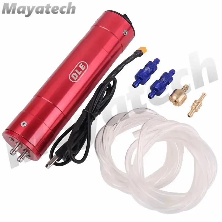 Mayatech Two-way 2L/Min Rechargeable DLE Electric Fuel Pump All Metal CNC for Gas/Nitro RC Airplane Aircraft FPV Drone