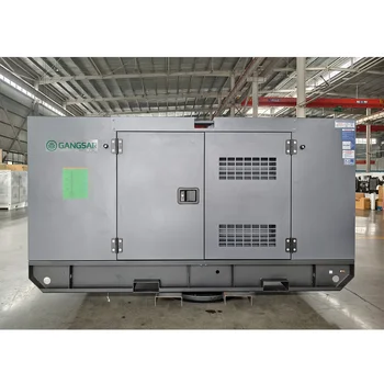 Premium ISUZU 30KW 50KW 220V/380V Single Three Phase Diesel Generator DC 12V Electric Starting Diesel Generator