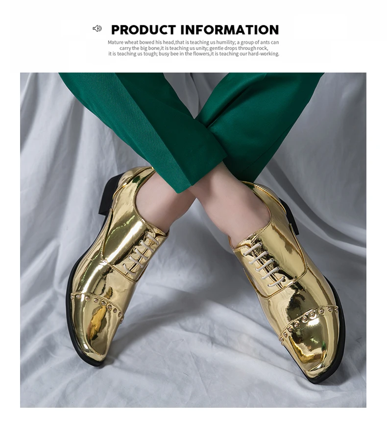 90721 2023 New Arrival Men Gold Party Dress Shoes Buy Dress Shoes,Gold Shoes Men,Party Shoes