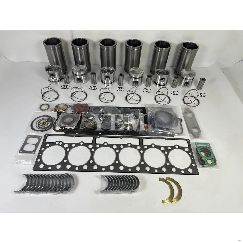 High-Performance Engine Rebuild Kit With Piston Ring Liner Cylinder Gaskets Bearings For Caterpillar 3306 Engine Parts
