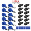 12 unidades/paquete azul